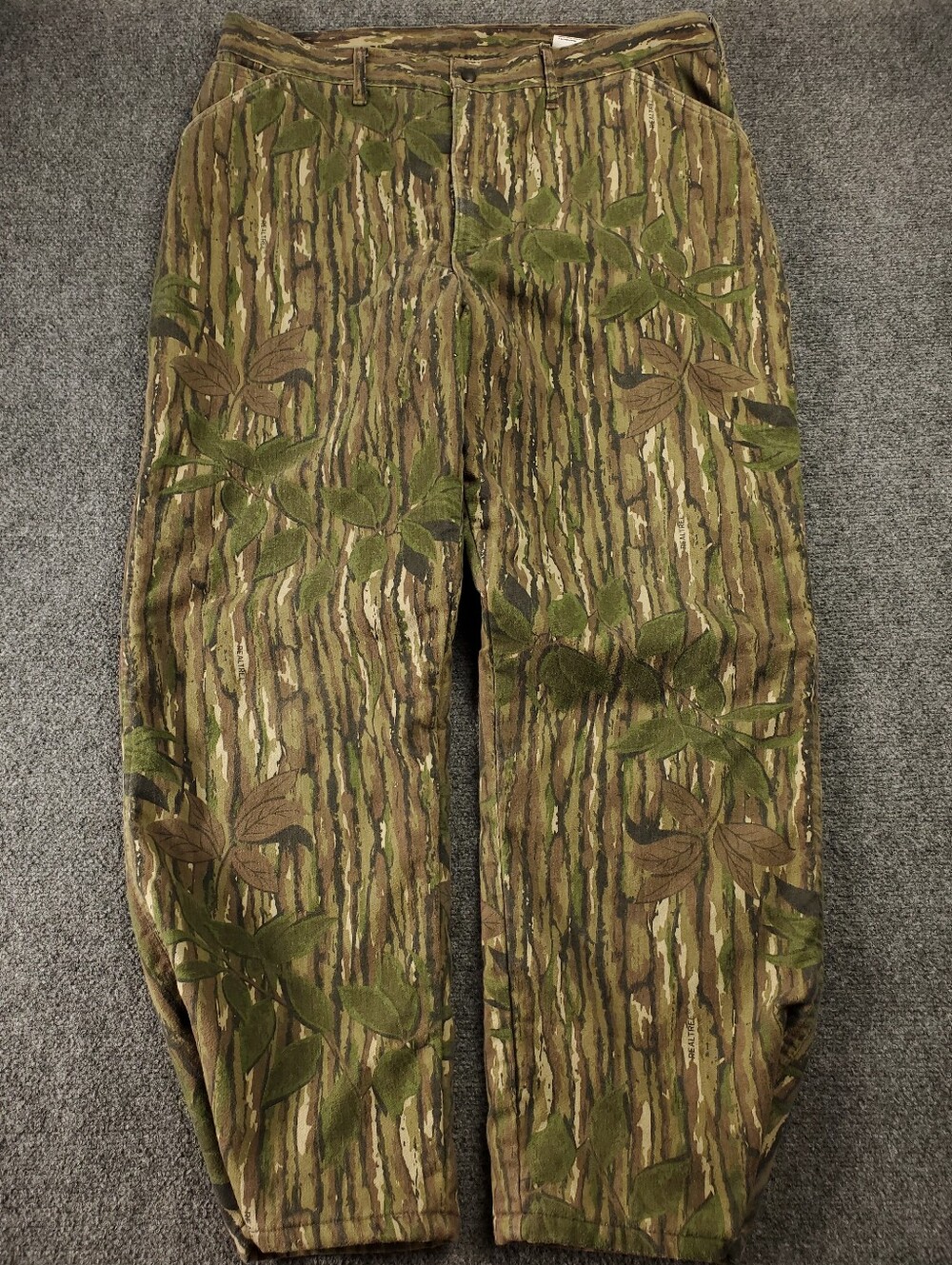 Vintage Duxbak Realtree Camo Hunting Pants 42 Regular Thinsulate Insulated USA